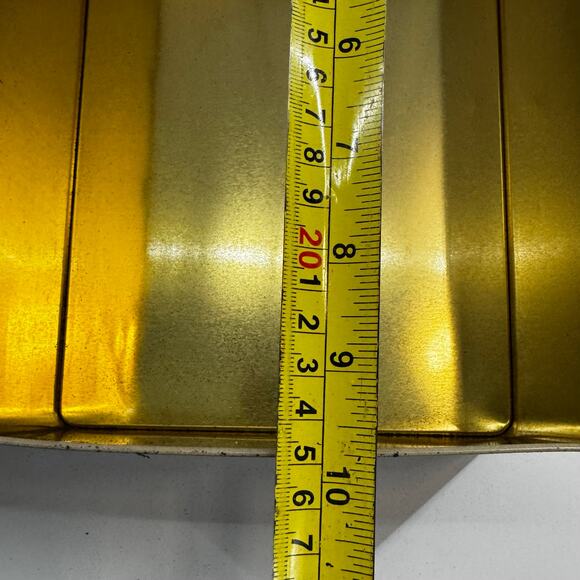 Crabtree & Evelyn Tea Box London Collectible Hinged Floral Tin Vintage 1985 - Picture 6 of 7